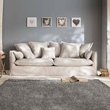 Canapé Lin 3 Places Odilon Beige