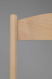 Tommychairs chaises de Design - Set de 2 chaises Pisa 38 pour la Cuisine, Bar et la Salle à Manger, avec Solide Structure en Bois de hêtre Poli, Non traité, 100% Naturel et Assise en Paille