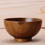 SODIAL Bols en Bois Bol en Bois Bol Alimentaire sain Recipient Vintage Vaisselle Vaisselle Accessoires de Cuisine