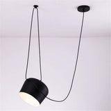 LEIKAS Industrielle en Aluminium Suspension De L'araignée avec Acrylique Noir Blanc LED Suspendu Plafond Lampes Bureau Café Bar Décor