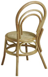JARDIN DECO Chaise en rotin Naturel et cannage