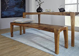 Banc 188x44cm - Bois massif de palissandre laqué - ANCONA #0109