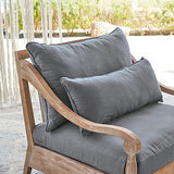 LOBERON Chaise Montcassin, brun/gris
