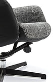 Kare 79945 Fauteuil pivotant + Repose-Pieds Ohio Salt and Pepp