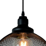 Lucide MESH - Suspension - Ø 28 cm - Noir