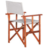 vidaXL Bois d'Acacia Massif Chaise Pliante Jardin Terrasse Patio Fauteuil