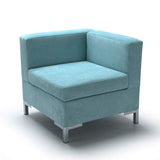 Marque Amazon - Movian - Fauteuil modulaire City Club (avec accoudoir droit), Turquoise