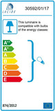 Lucide BLINY - Lampe De Table - Ø 11 cm - Cuivre