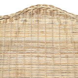 vidaXL Canapé avec Coussin Fauteuil de Salon Chaise de Canapé Salle de Séjour Maison Intérieur Chambre à Coucher Rotin Naturel et Lin