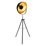 XUANLAN Lampadaire Créatif Métal Retro Studio de trépied Lampadaire-Noir Style Industriel Comtemporary Sérénade Modernes Chambres à Coucher Lumière Permanent Pas de Scintillement