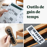 ZINUS 30 cm Mory Sommier plateforme en bois et en métal avec tête de lit en deux parties | Support à lattes en bois | Facile à monter | 180 x 200 cm | Marron