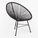 SKLUM Pack 2 Nouvelles Chaises Acapulco Noir