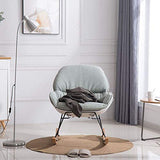 Wenzhihua Fauteuil à Bascule Fauteuil à Bascule Rocker Relax Chaise Longue Chaise inclinable Chaise de détente Confortable siège rembourré (Couleur : Gris, Taille : 90x74cm)