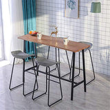 YLCJ Tabouret Haut pour Loisirs Chaise de décoration pour la Maison Chaise Table à Manger Tabouret Tea Shop Coffee Shop Chaise de réception avec pédale Taille 75cm (Taille: 75cm)