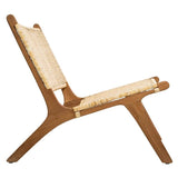 Fauteuil Timor - Teck & rotin - Atmosphera créateur d'intérieur