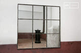 Pomax Miroir Industriel carré 9 Sections