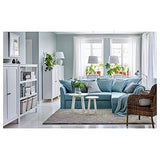 Ikea Holmsund Orrsta Canapé-lit d'angle Bleu clair