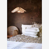 Madam Stoltz Chaise en bambou avec canne