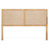 IDMarket - Tête de lit EDHEN cannage et Bois 160 CM