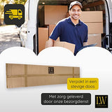 LW Collection Paravent 4 Panneaux Marron 170x160cm - Paravents de Chambre à Coucher - cloison