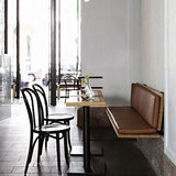 Family History Chaise De Salle À Manger en Bois Plein, Rétro Chaise De Détente D'hôtel Chaise De Réception Café Chaise Décorative Table Chaise,#5