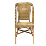 Rotin Design Lot de 6 chaises Selva Miel en Osier