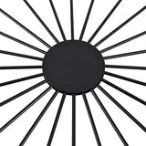 [en.casa] Lot de 2 Tables Basses Design Tables de Salon de Tailles Différentes Paniers à Plateaux Amovibles Métal MDF Noir Chêne Clair