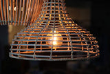 HSM Collection BG100552 Lampe à suspension, Gris Koboo, ø50x48
