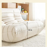 ISolay Canapé Chaise Technologie Portable Chaise Longue en Cuir, Design À 4 Plis, Canapé Moderne en Forme de Sac de Haricots, pour Salon/Chambre À Coucher, 175X70cm