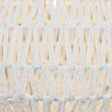 QAZQA lina - Grande suspension Design - 1 lumière - Ø 450 mm - Blanc - Design,Rétro - Éclairage intérieur - Salon I Chambre I Cuisine I Salle à manger