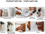 OOWOKS Applique Murale Rétro intérieur Lampe de Murale en Bois et Tissu avec Interrupteur, Lampe à Ciseaux à Bras télescopique réglable Lampe de Chevet Extensible Lampe de Lecture Murale Flexible E27