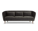 Marque Amazon - Movian Ackan - Canapé 3 places, 209 x 87 x 80 cm, Gris clair
