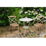 Biscottini Chaise Salle a Manger Bois 89x43x50 cm | Chaise bistrot Bois Made in Italy | Chaise Bois Finition Vintage | Chaise en rotin
