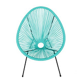 Happy Garden Lot de 2 fauteuils œuf Acapulco Aqua