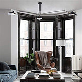 Lampe Serge Mouille Serge Mouille fer créative moderne Salon Plafond Lampes Lampes //sol/mur Lampes lampe de plafond chefs-624,6 Pll