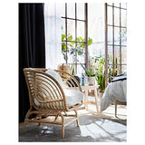 BestOnlineDeals01 BUSKBO Fauteuil en rotin 42 x 72 x 63 cm Durable et facile d'entretien Fauteuils en rotin Fauteuils et méridienne. Canapés et fauteuils Meubles Respectueux de l'environnement.