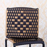 LEBAO-Small stool Petit Tabouret Petit Banc-Tabouret Bas De Loisirs De Tabouret De Rotin D'imitation en Plastique pour Le Banc De Chaussures