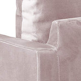 Marque Amazon - Movian Eli - Canapé 3 places, 85 x 200 x 83 cm (longueur x largeur x hauteur), Rose poudreux