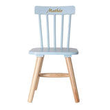 Amikado Chaise Enfant Bleue personnalisée