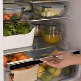 CREATE /FRIDGE STYLANCE/réfrigérateur Combi 244L Noir Design et style rétro vintage