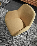 Kave Home - Chaise Konna Moutarde