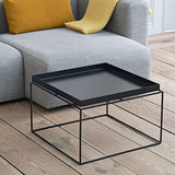 HAY Table d'appoint, Acier, Blanc, 60 cm