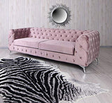 Canapé-lit Chesterfield Pastell - Canapé rembourré - Canapé baroque - Fha058 Palazzo