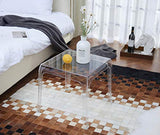 Damiware Spirit Table d'Appoint Table Basse | Acrylique Ghost | 39,5 x 39,5 cm | Transparent | Meuble d’appoint | Table Basse Salon | Table Basse plexi Transparent