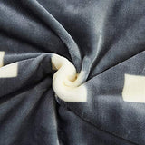 YYOBK Lit Lit Couvertures Couverture Lancers Voyage Nap Couverture Couverture Car Couch Couverture Couverture Genou Draps Hiver Quilts Canapé Blanket Home Décor Couvertures Croix-Gris 150 * 200cm