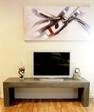 Banc - Meuble TV en béton - Salon et Jardin - Design épuré Contemporain loft