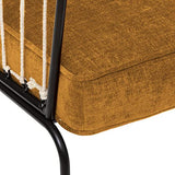Fauteuil Anzio Ocre - Atmosphera créateur d'intérieur