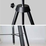 XUANLAN Lampadaire Créatif Métal Retro Studio de trépied Lampadaire-Noir Style Industriel Comtemporary Sérénade Modernes Chambres à Coucher Lumière Permanent Pas de Scintillement