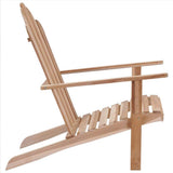 Tidyard Chaise Adirondack Bois de Teck pour Jardin ou Patio