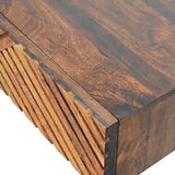 Artisan Furniture Table Console Chestnut Lille, Bois de Mangue, châtaigne, Taille Unique